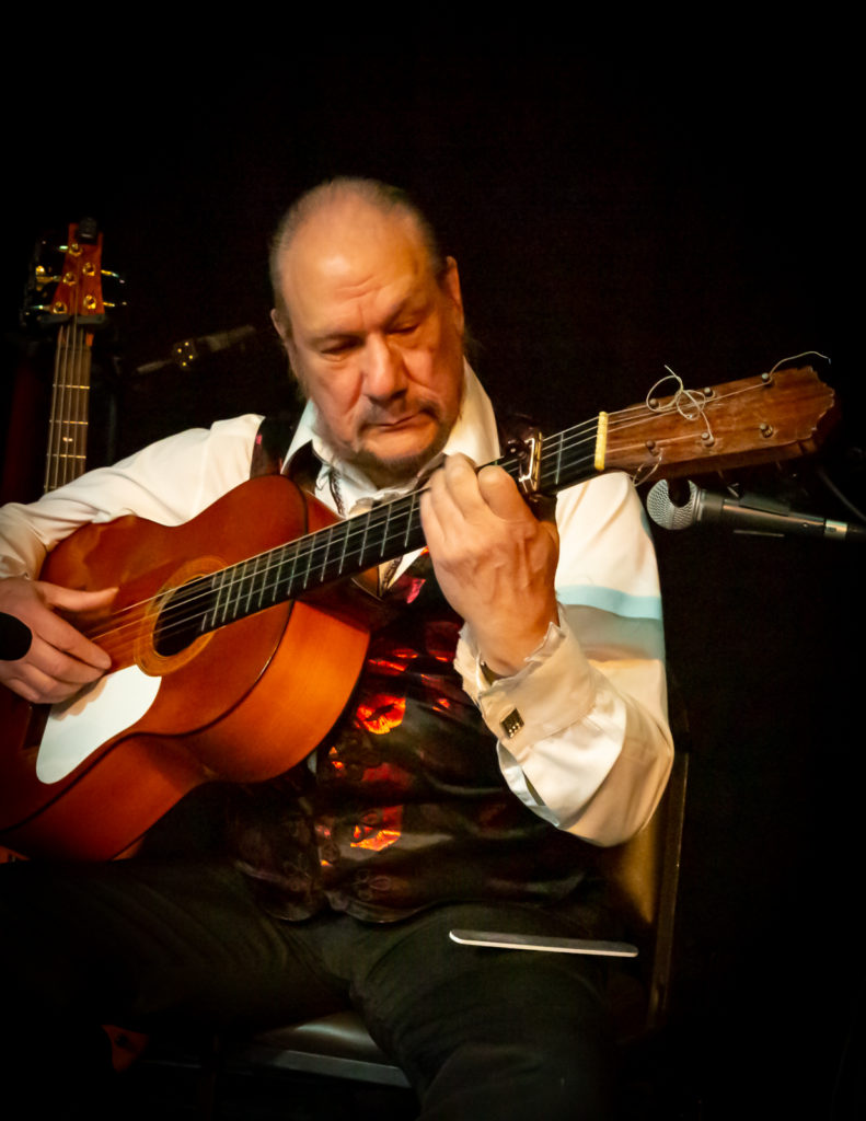 René Heredia plays flamenco guitar